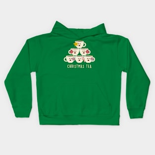 Christmas Tea Kids Hoodie